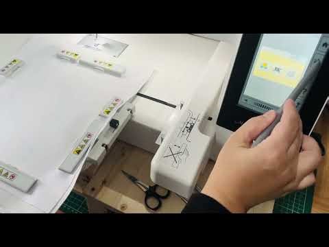 Sewtalent JA413MK 5.5x7.9inch (140x200mm) metal Magnetic Hoop Tutorial on Janome Memory Craft 500E