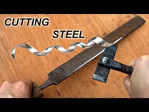 Making a Knife and the Tool for it from the same Old File