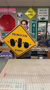 🍌 #minions #banana #minionschallenge #signs #asmr #oddlysatisfying #howitsmade #foryou #fyp #signguy | The Sign Guy