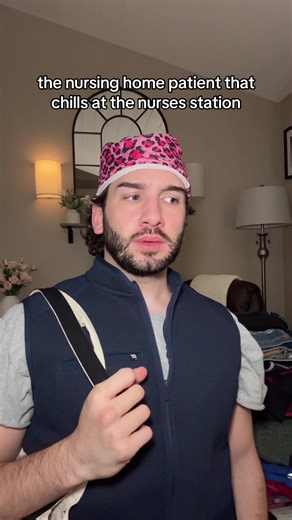 EVERYONE has sat at LEAST one nursing home patient at the station #nurse #healthcare #fyp #hospital #funny