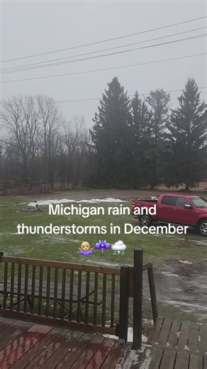 #december #michigan #rain #relaxing #fyp