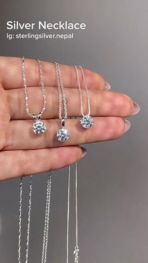 Handcrafted Silver Necklace from Nepal