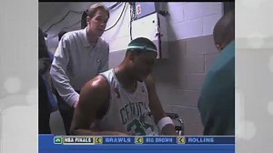 KD was seen in a wheelchair, which led to Paul Pierce references all over the internet, which led to us finding this clip from our show following Game 1 of the 2008 NBA Finals. #TBT | Around the Horn