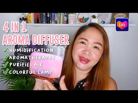 AROMA DIFFUSER LIFE OF LEISURE | ULTRASONIC VIBRATION | ATOMIZATION | PRODUCT REVIEW | Momster