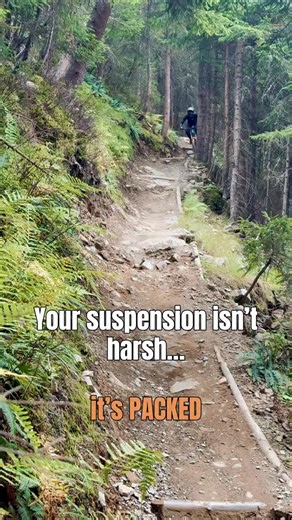 SAGLY - Your suspension & training guide on Instagram: "Ever feel like your bike gets harsher the longer you ride? 😕 Like you’re suddenly deeper in the travel, sliding in corners, or skipping across roots? 😣 That’s rebound packing — when your rebound is too slow and your suspension never fully returns after each hit. 🚵‍♀️ It slowly sinks deeper and deeper, making the bike feel stiff, unpredictable, and low on grip. 😔 A few clicks faster rebound often transforms your ride. And that’s exactly 