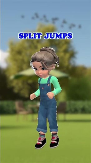 رياضة اطفال | تحدي للاطفال في البيت تمارين اطفال في المنزل Split Jumps