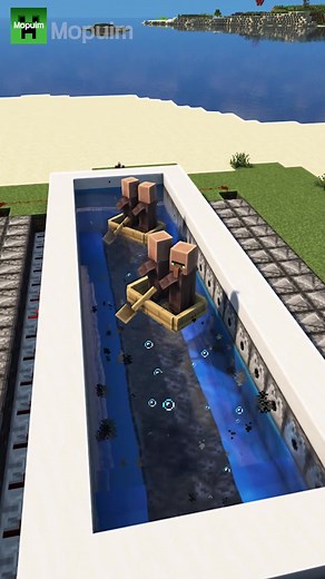 Minecraft Wave Pool 🌊 #Minecraft #minecrafttutorial #minecrafttips #viral