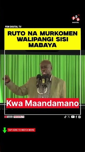 Ruto na murkomen walipangi sisi mabaya #protestsinkenya #gachagua