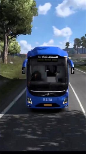 ETS2 VOLVO BUS MOD BUSSID #shortsfeed #subscribe