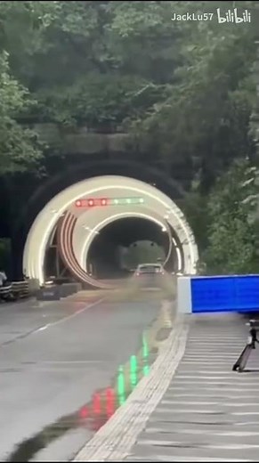 Video of the Voyah Passion S tunnel loop test failure