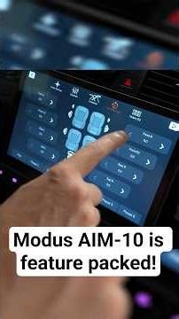 Feature packed! The Modus AIM-10 Aftermarket Head Unit is unique!