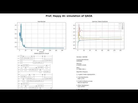 Simulation of the QAOA Algorithm