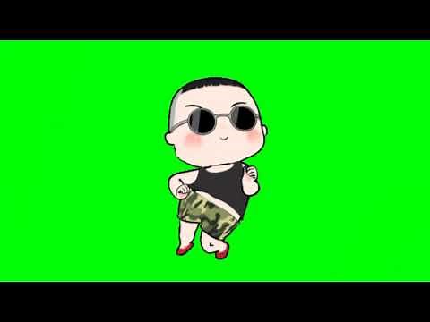 GREEN SCREEN ANIMASI JOGET [7]