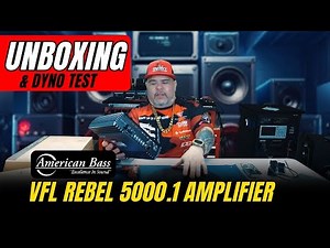 Unboxing & Dyno Test: American Bass VFL Rebel 5000.1 Amplifier | 5000W RMS Beast!