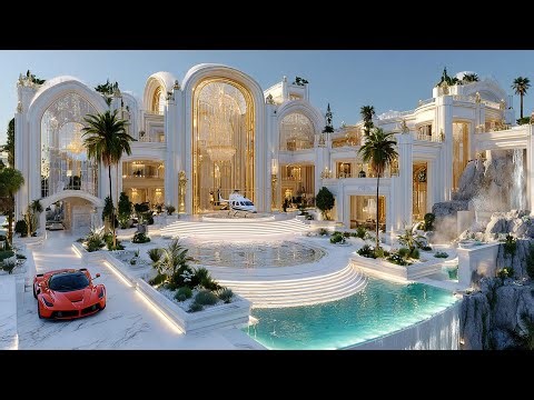 Royal Ferrari Mansion | The $300M Supercar Palace of Modern Architecture