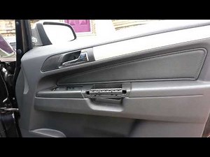 Zafira B side window replacement. Wymiana szyby