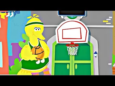 Big Bird's Basketball Practice - Full Video Game for Preschoolers - Sesame Street Games