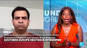 Major heatwaves sweep Southern and Western Europe