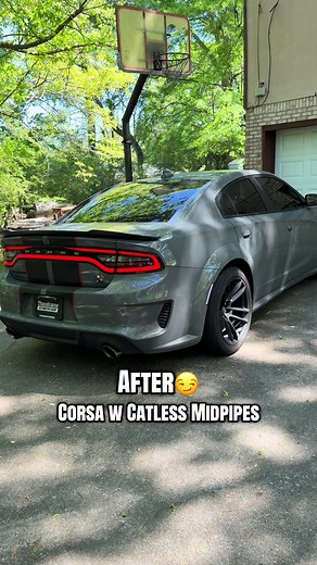 Scatpack Exhaust Setup: Corsa with Catless Midpipes Sound Test