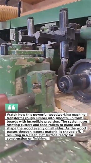 This Machine Turns Rough Wood Into Perfect Boards in Seconds (Satisfying Process!)