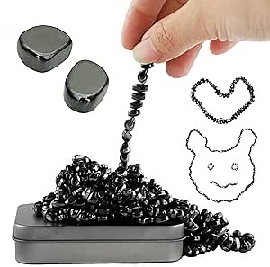 1000PCS Magnetic Balls Putty Puzzle Anxiety/Stress Relief Toy Desk Fidget Toys Magnetic Stones,The Development of Promote Attention for Office Adult (Black)