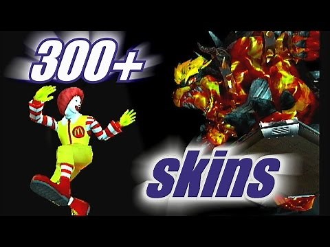 All custom skins and special Final Smash skins in Project M Patt Eddition