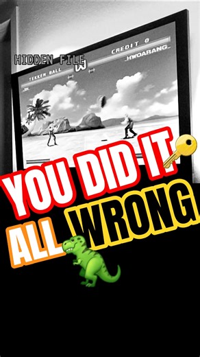 Most Tekken 3 Players IGNORED Survival Mode for 28 YEARS! 🦖🔑 #tekken3 #ps1 #nostalgia