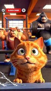 Super Cat Chronicles: Cartoon Fun#shortvideo #funny #cat