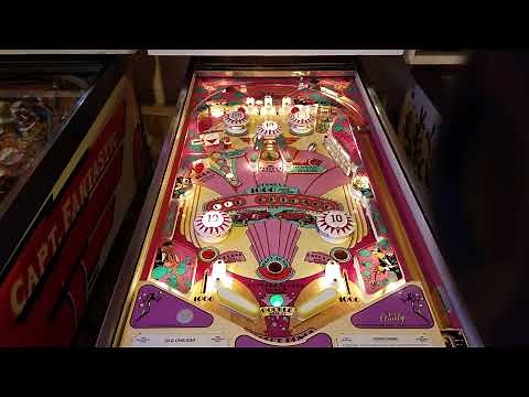 Bally Old Chicago Pinball Machine Demo in 1080p