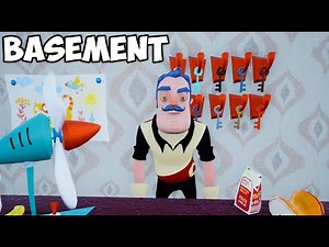 HELLO NEIGHBOR - HELLO CREEP BASEMENT GAMEPLAY WALKTHROUGH