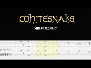 Whitesnake – “Still of the Night” | Full Guitar Play-Along (Original Audio)