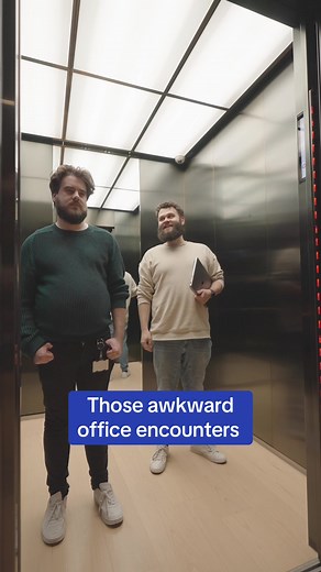 Awkward Office Encounter with Random Coworker