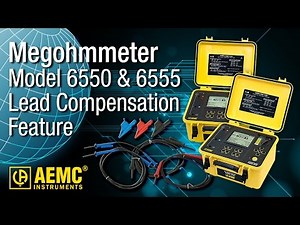 AEMC® - 6555/6550 - Lead Compensation Feature Explained