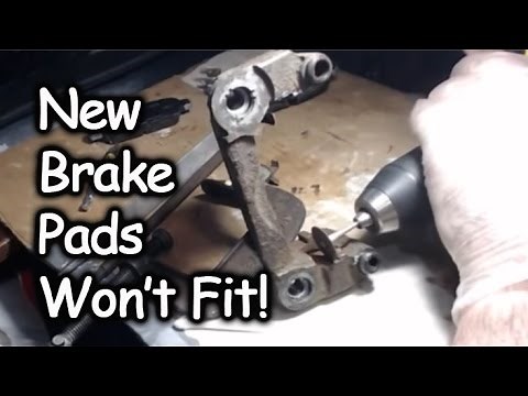 New Brakepads Won't Fit In Caliper - DIY Fix!
