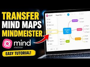 How to transfer mind maps with MindMeister - Easy Tutorial