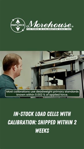 In-Stock Load Cells with Calibration: Shipped Within 2 Weeks