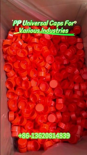 PP Plastic Screw Caps with Tamper Evident Ring