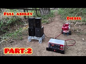 Dy mini sound system, Cek sound full ashley part.2