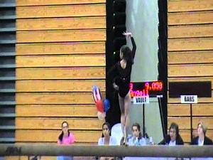 Level 6 beam gymnastics