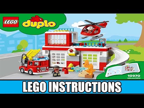 LEGO Instructions | Duplo | 10970 | Fire Station with Helicopter