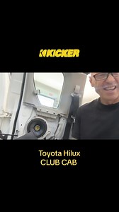 Kicker speaker upgrades on a Hilux CLUBCAB wow what a difference !! #kicker #sound #speakers #kickeraudio #toyota #hilux | Radiotec East Rand