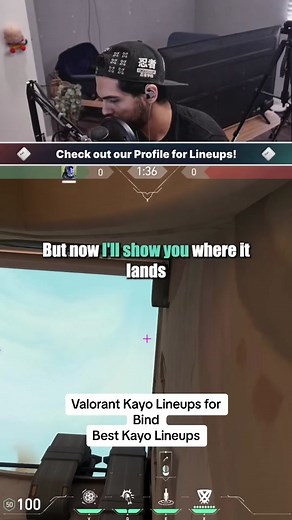 1 of 3 Easy Kayo Recon Bind Lineups for Defense #valorant #kayo #valoranttipsandtricks #valoranttips