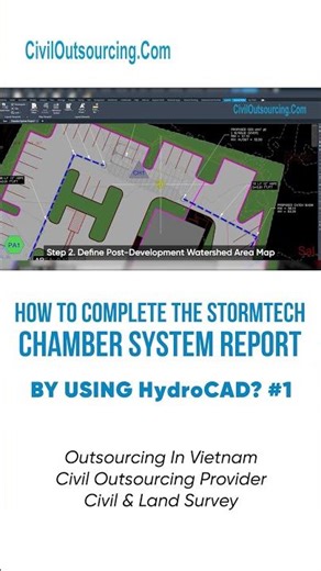 #1 HOW TO COMPLETE THE STORMTECH CHAMBER SYSTEM REPORT BY USING HydroCAD