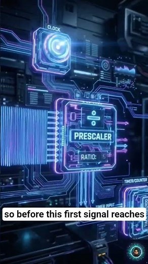 Your Timer Is Too Fast? Here’s The Fix.Prescaler Explained In 40 Seconds.#ece #electronics#timers#ee