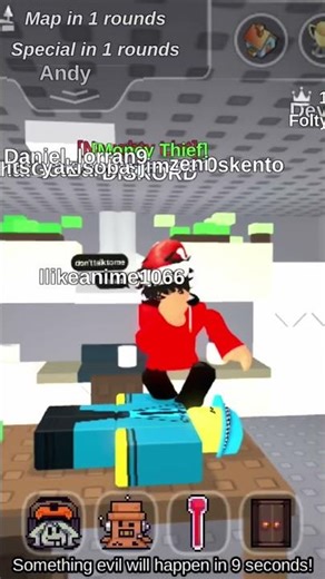 First Roblox thingy🥹 game name: something evil will happen. #fypシ #roblox #itsviral
