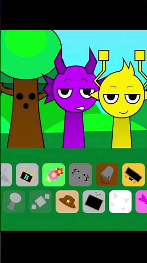 Sprunki Mr.Tree Durple,Simon Mix | Simon, Clukr, Fun bot #incredibox #sprunki #sprunkiincredibox