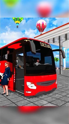 Real Offroad Bus Simulator Game's For Android -Bus Game Bus Gameplay #shorts