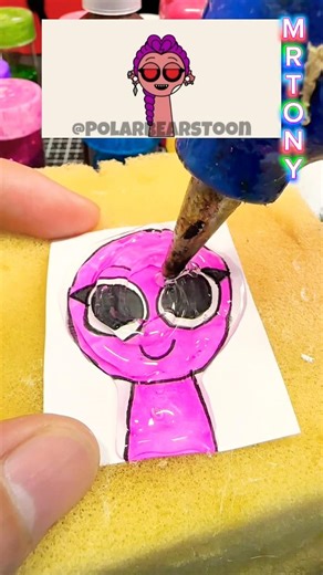 Sprunki OC Emoji 124 Rumi phase 1 KPopDemon Hunters with hot glue gun #sprunki #hotgluedispenser
