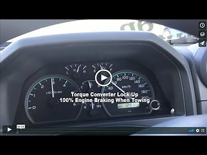 Torque Converter Lock Up Kit - Get 100% Engine Braking