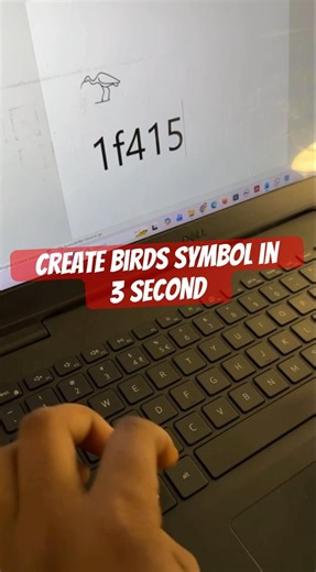 ✅Create Bird Symbol in Ms Word within 3 second | Learn this Trick with Accounts Advisor #share